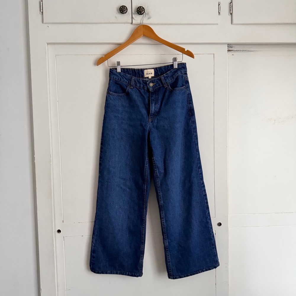 Sezane Le Crop Denim Jeans